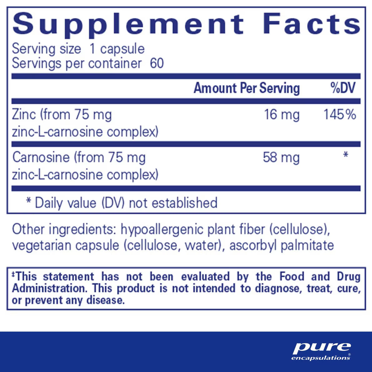 Zinc-L-Carnosine