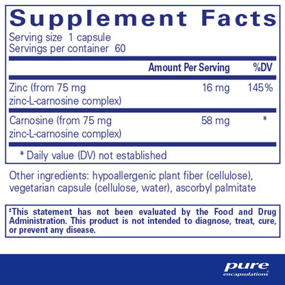 Zinc-L-Carnosine