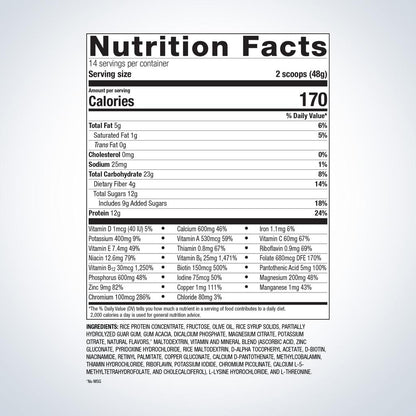 Essential Nutrition Shake